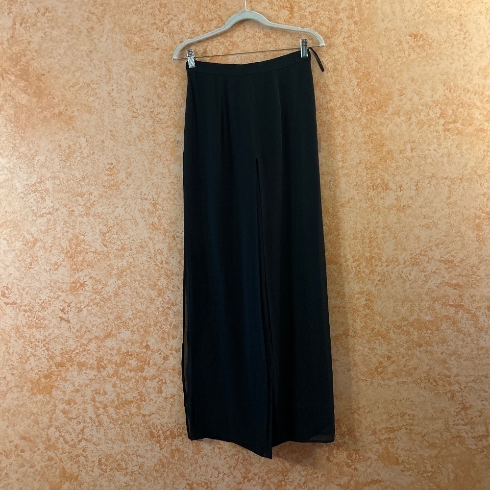 🌿SALE🌿TADASHI Shoji Overlay Wide Leg Pants size 8
